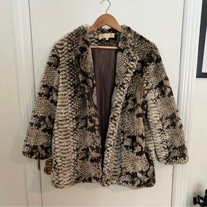 Faux Fur Coat